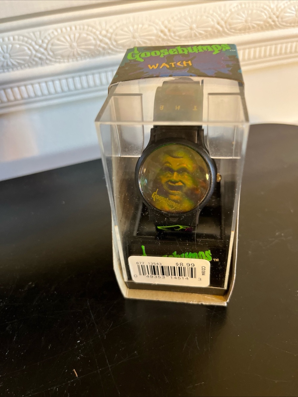 vintage 90s NIB RARE Goosebumps Night of the Living Dummy Watch w/band graphics